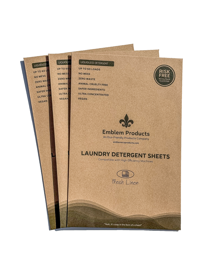 Laundry Detergent Sheets (3 Pack)